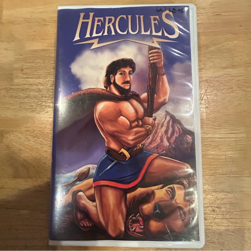Hercules VHS Animated Video Treasures RARE 1997